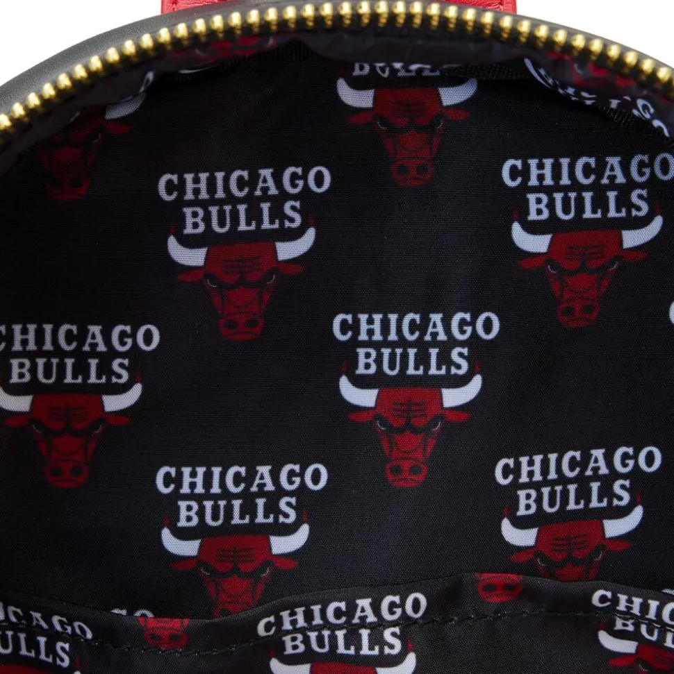 NBA Mini Backpacks< Chicago Bulls Patch Icons Mini Backpack