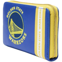 NBA Wallets< Golden State Warriors Patch Icons Zip Around Wallet