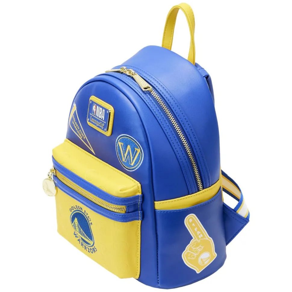 NBA Mini Backpacks< Golden State Warriors Patch Icons Mini Backpack