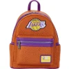 NBA Mini Backpacks< Los Angeles Lakers Basketball Logo Mini Backpack