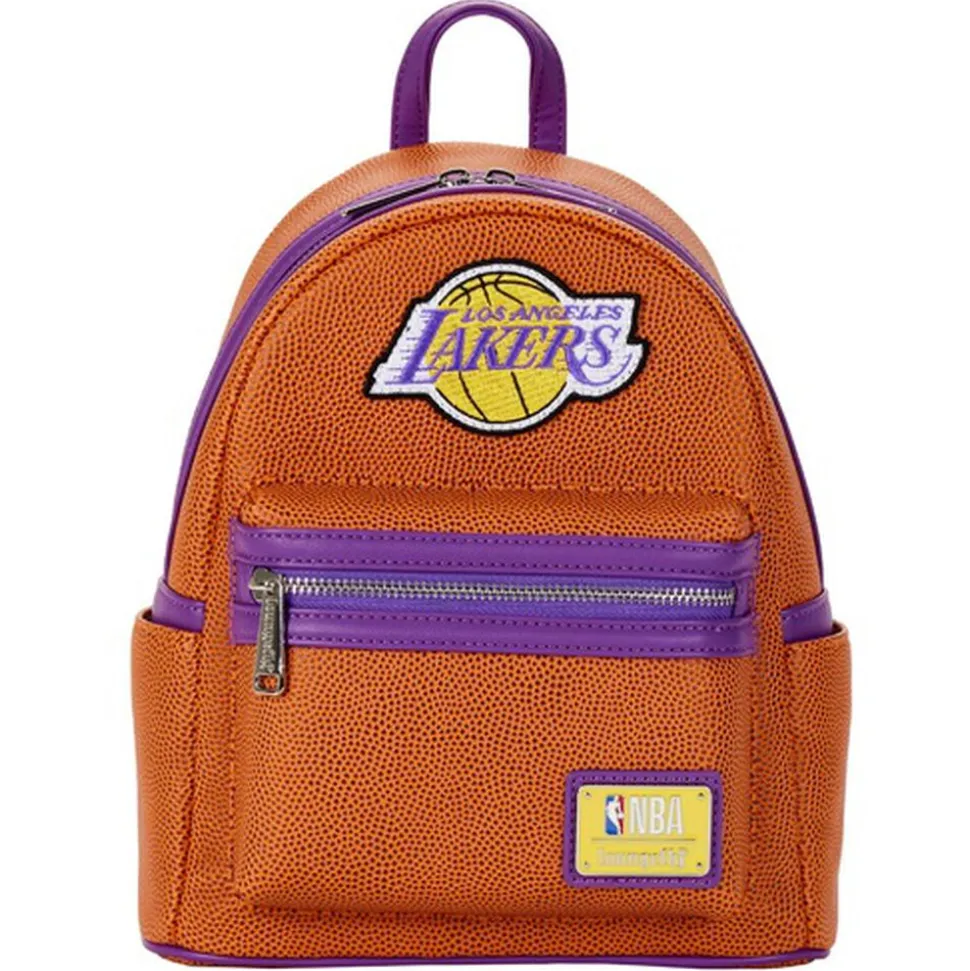 NBA Mini Backpacks< Los Angeles Lakers Basketball Logo Mini Backpack
