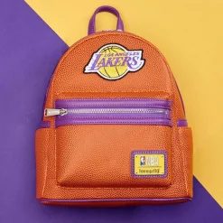 NBA Mini Backpacks< Los Angeles Lakers Basketball Logo Mini Backpack