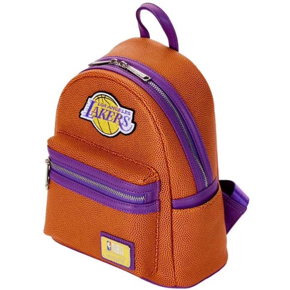 NBA Mini Backpacks< Los Angeles Lakers Basketball Logo Mini Backpack