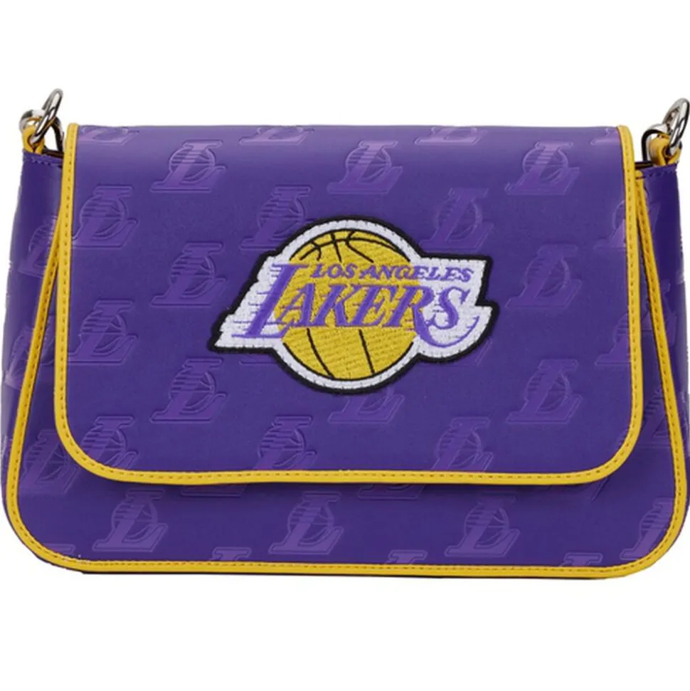 NBA Crossbody Bags< Los Angeles Lakers Logo Crossbody Bag