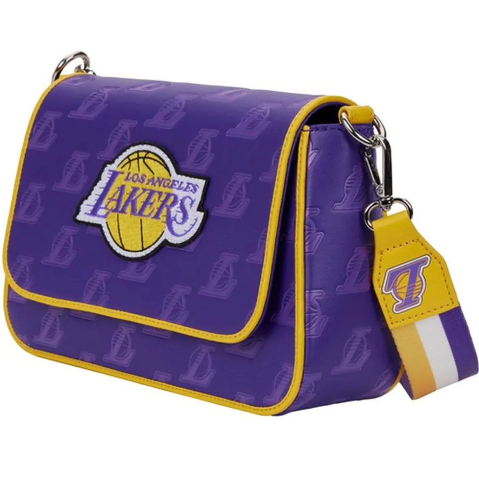 NBA Crossbody Bags< Los Angeles Lakers Logo Crossbody Bag