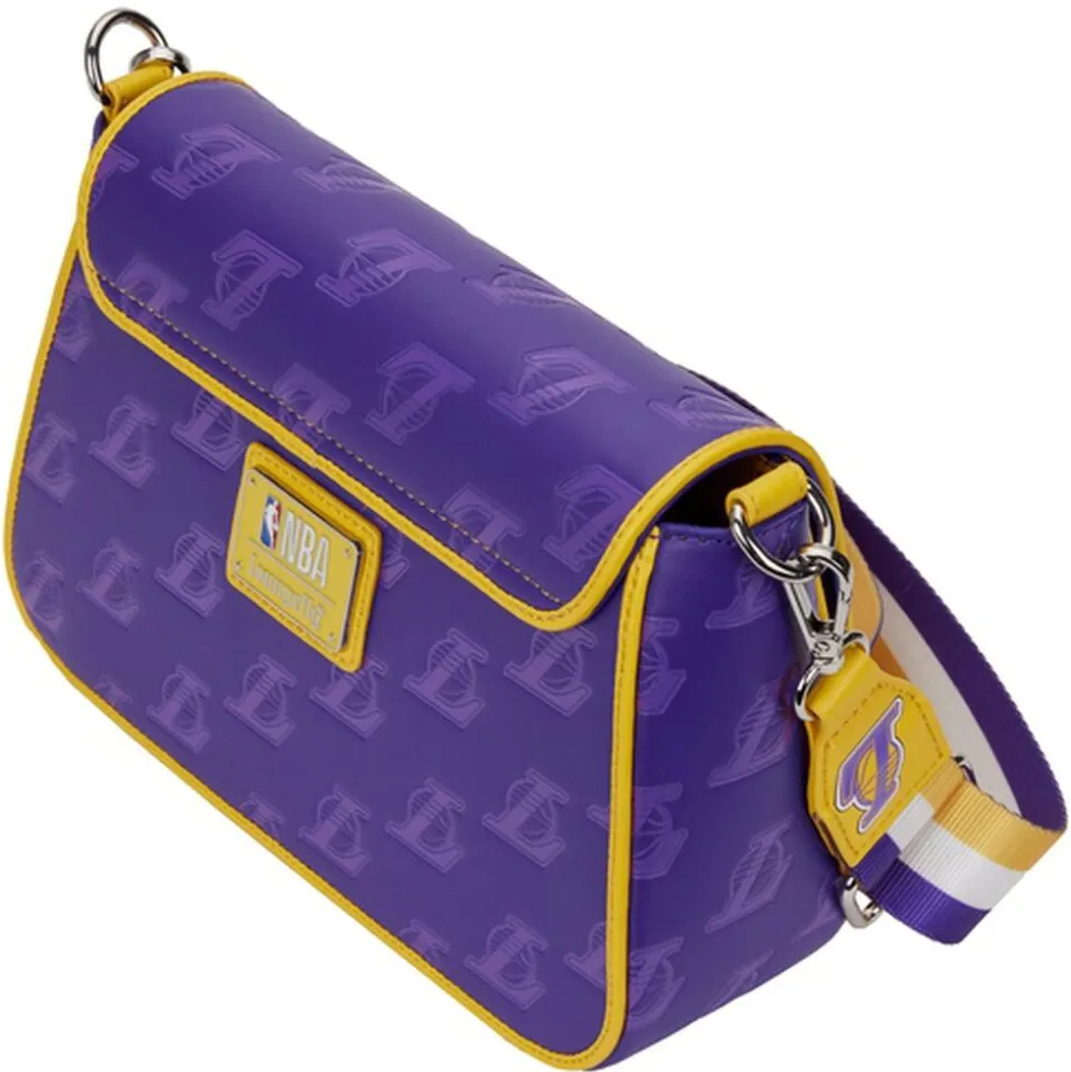 NBA Crossbody Bags< Los Angeles Lakers Logo Crossbody Bag