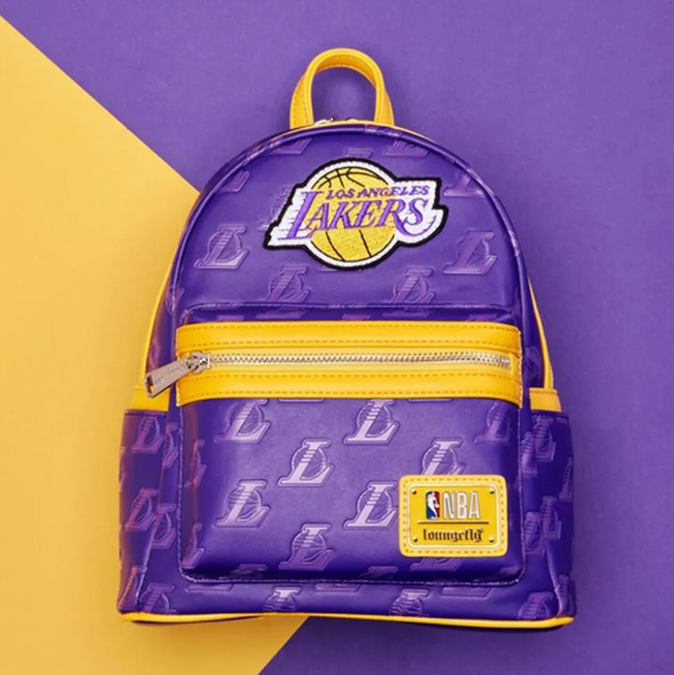 NBA Mini Backpacks< Los Angeles Lakers Logo Mini Backpack