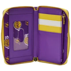 NBA Wallets< Los Angeles Lakers Patch Icons Zip Around Wallet