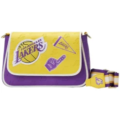 NBA Crossbody Bags< Los Angeles Lakers Patch Icons Crossbody Bag