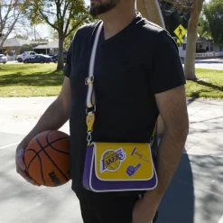 NBA Crossbody Bags< Los Angeles Lakers Patch Icons Crossbody Bag
