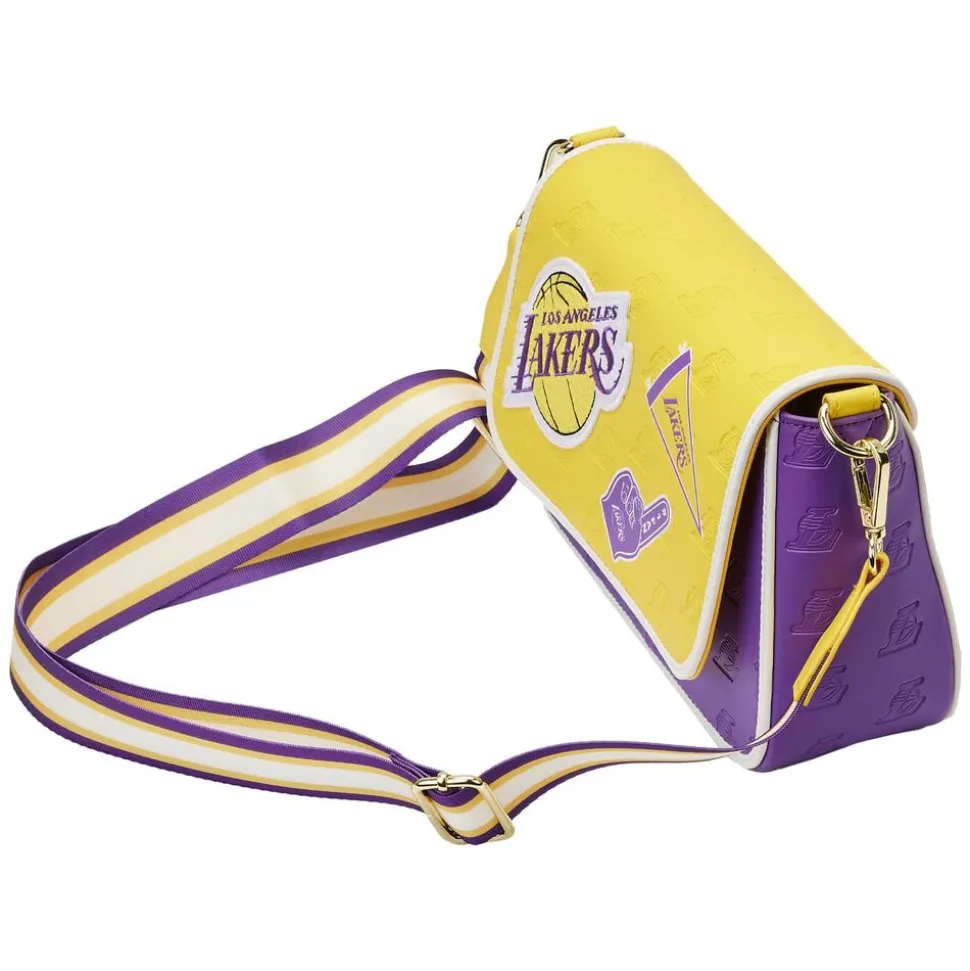 NBA Crossbody Bags< Los Angeles Lakers Patch Icons Crossbody Bag
