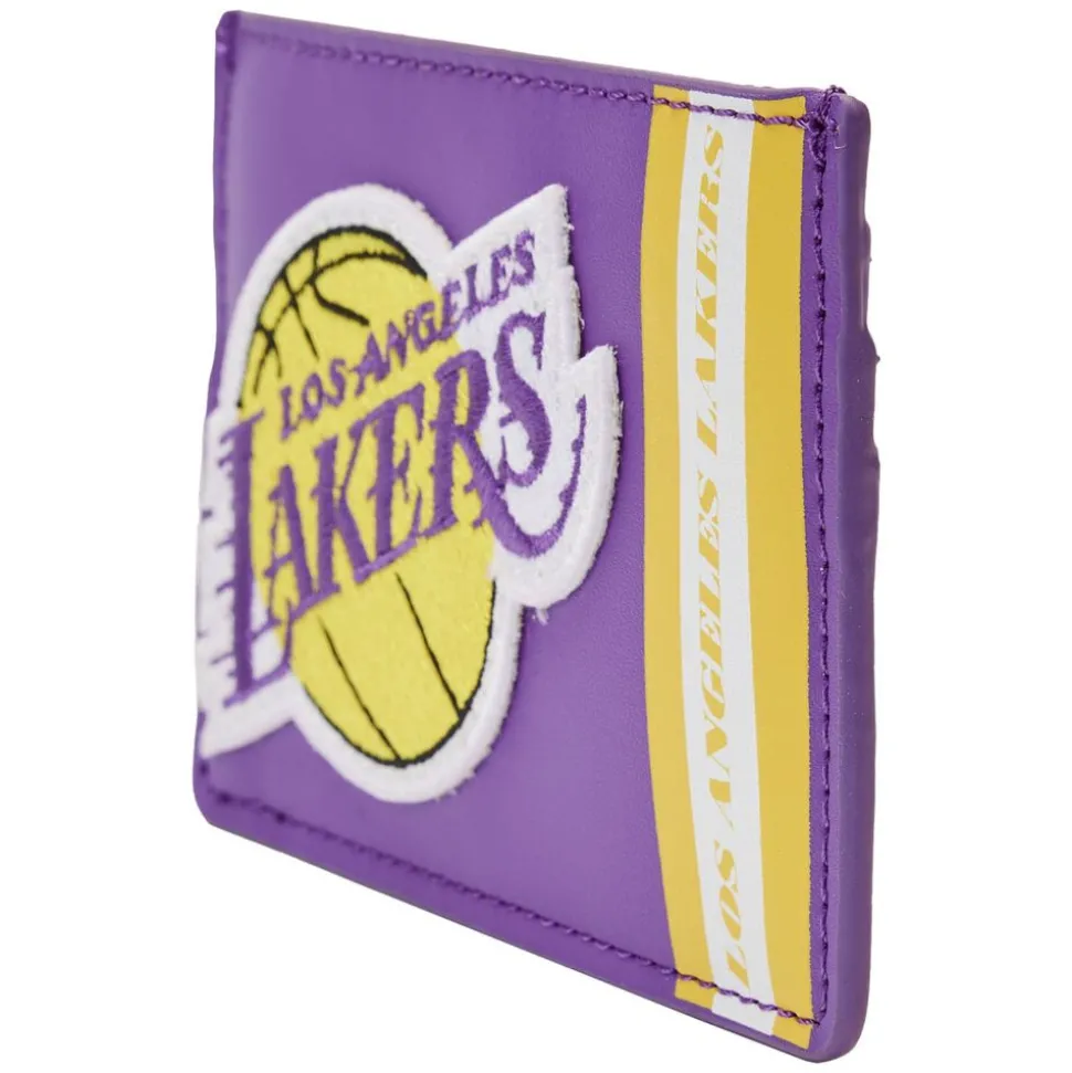 NBA Wallets< Los Angeles Lakers Patch Icons Card Holder