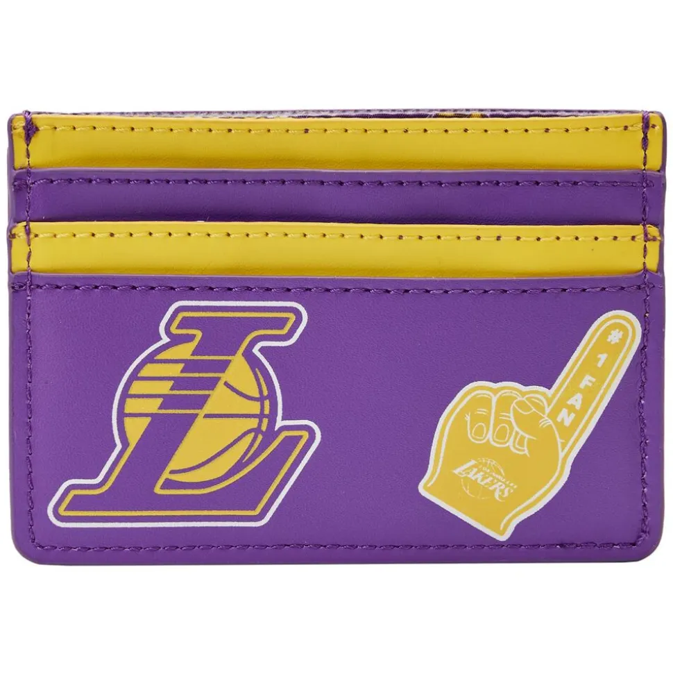 NBA Wallets< Los Angeles Lakers Patch Icons Card Holder