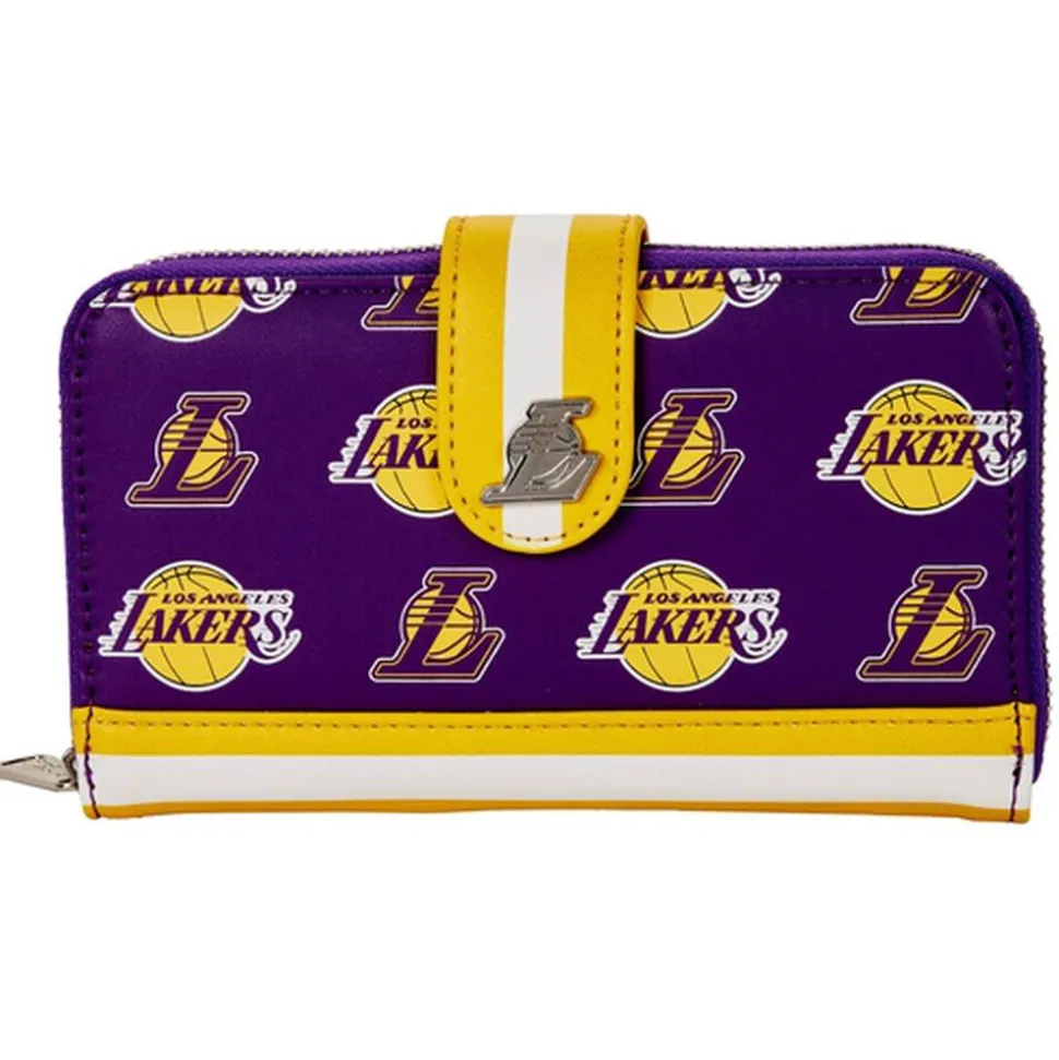 NBA Wallets< Los Angeles Lakers Zip Around Wallet