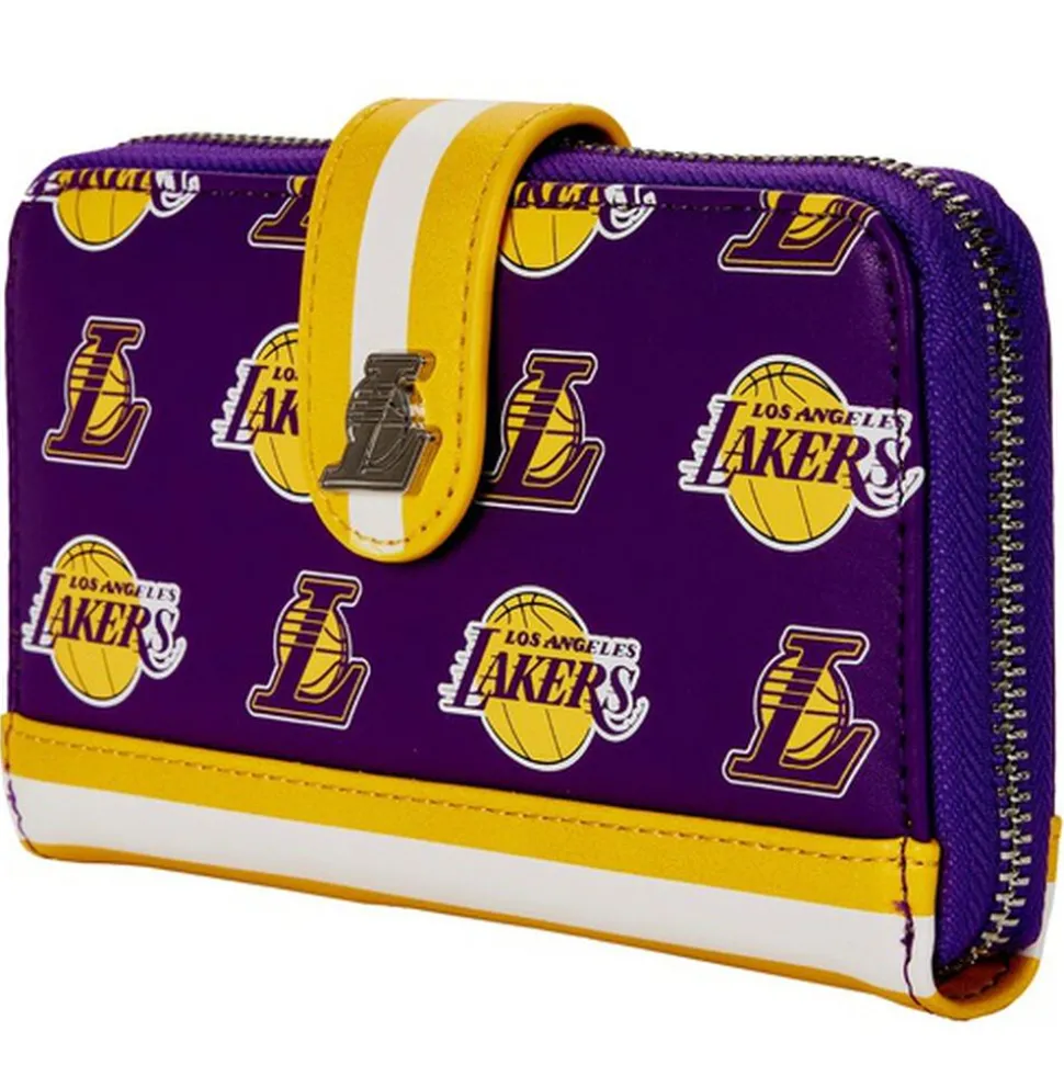 NBA Wallets< Los Angeles Lakers Zip Around Wallet