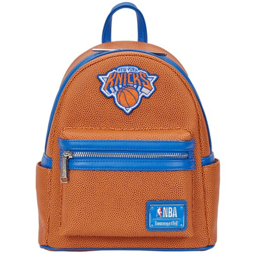 NBA Mini Backpacks< New York Knicks Basketball Logo Mini Backpack