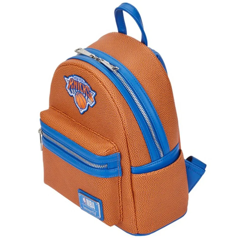 NBA Mini Backpacks< New York Knicks Basketball Logo Mini Backpack
