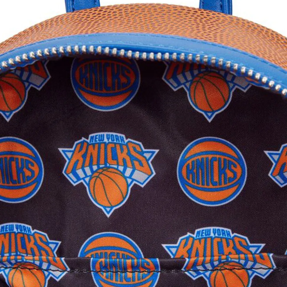 NBA Mini Backpacks< New York Knicks Basketball Logo Mini Backpack