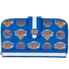 NBA Wallets< New York Knicks Logo Zip Around Wallet