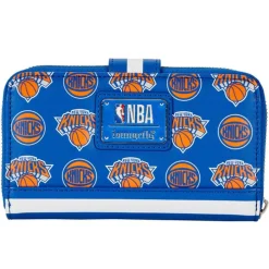 NBA Wallets< New York Knicks Logo Zip Around Wallet