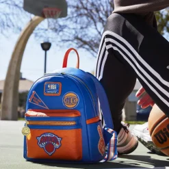 NBA Mini Backpacks< New York Knicks Patch Icons Mini Backpack
