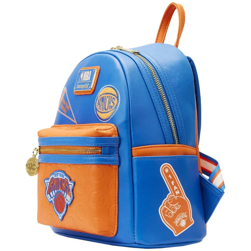 NBA Mini Backpacks< New York Knicks Patch Icons Mini Backpack