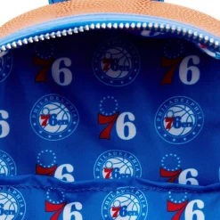 NBA Mini Backpacks< Philadelphia 76Ers Basketball Logo Mini Backpack