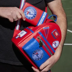 NBA Mini Backpacks< Philadelphia 76Ers Patch Icons Mini Backpack