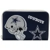 NFL Wallets< Dallas Cowboys Patches Zip Around Wallet