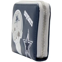 NFL Wallets< Dallas Cowboys Patches Zip Around Wallet