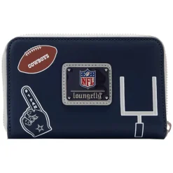 NFL Wallets< Dallas Cowboys Patches Zip Around Wallet