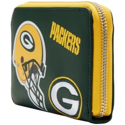 NFL Wallets< Green Bay Packers Patches Zip Around Wallet