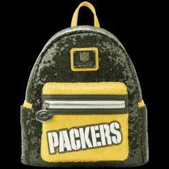 NFL Mini Backpacks< Green Bay Packers Sequin Mini Backpack