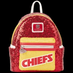 NFL Mini Backpacks< Kansas City Chiefs Sequin Mini Backpack