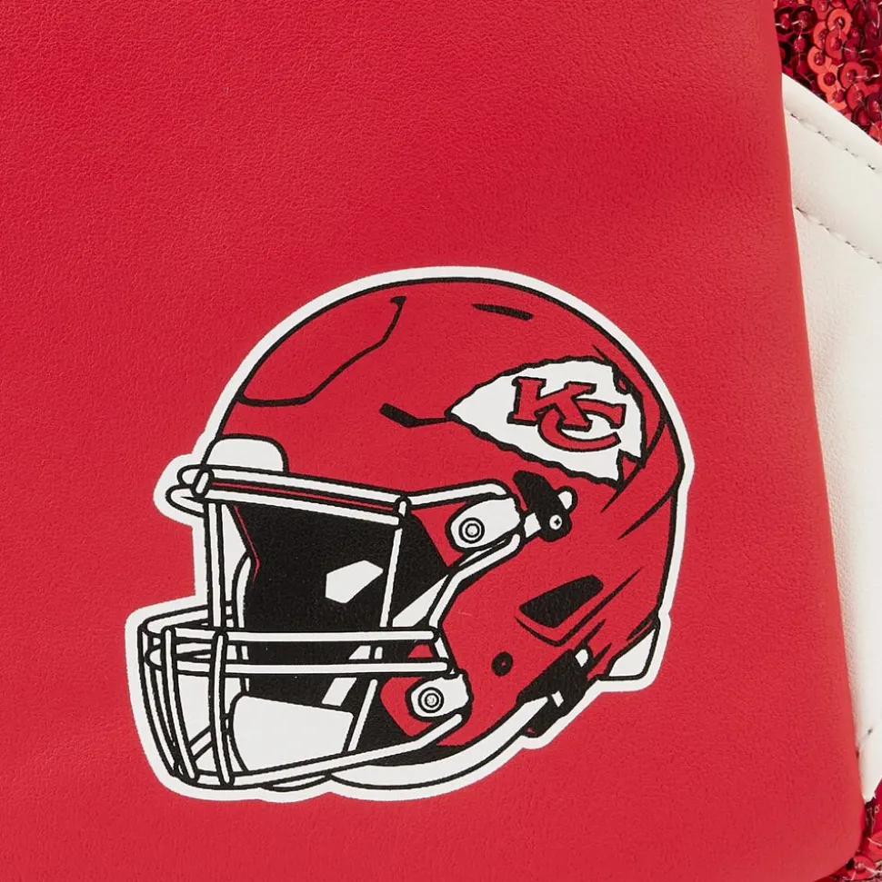NFL Mini Backpacks< Kansas City Chiefs Sequin Mini Backpack