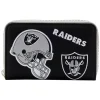 NFL Wallets< Las Vegas Raiders Patches Zip Around Wallet