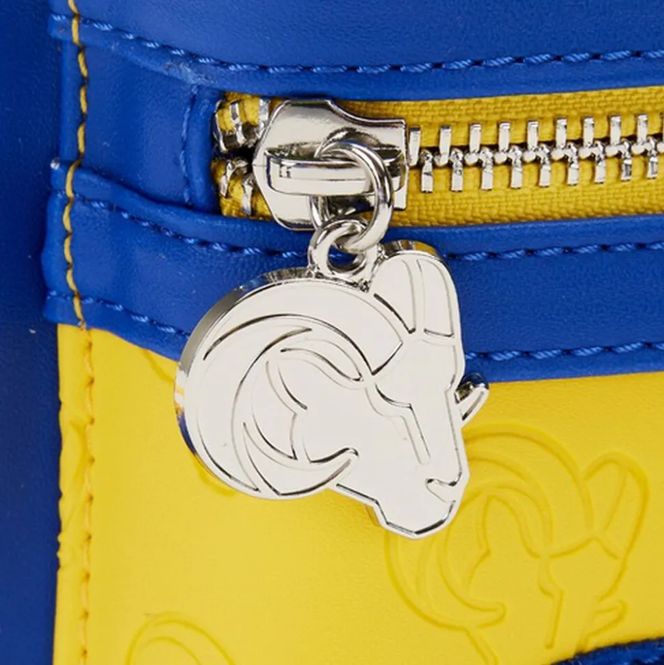 NFL Mini Backpacks< Los Angeles Rams Patches Mini Backpack