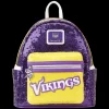 NFL Mini Backpacks< Minnesota Vikings Sequin Mini Backpack