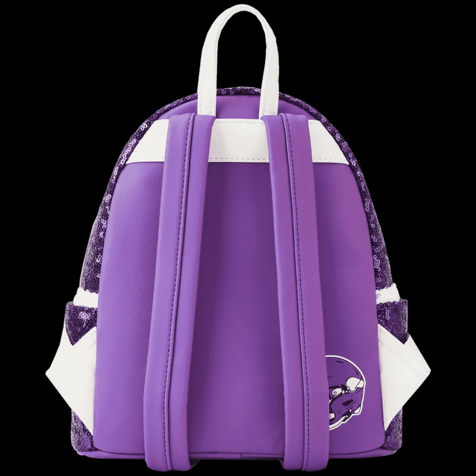 NFL Mini Backpacks< Minnesota Vikings Sequin Mini Backpack