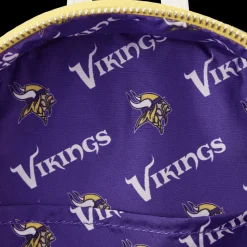 NFL Mini Backpacks< Minnesota Vikings Sequin Mini Backpack