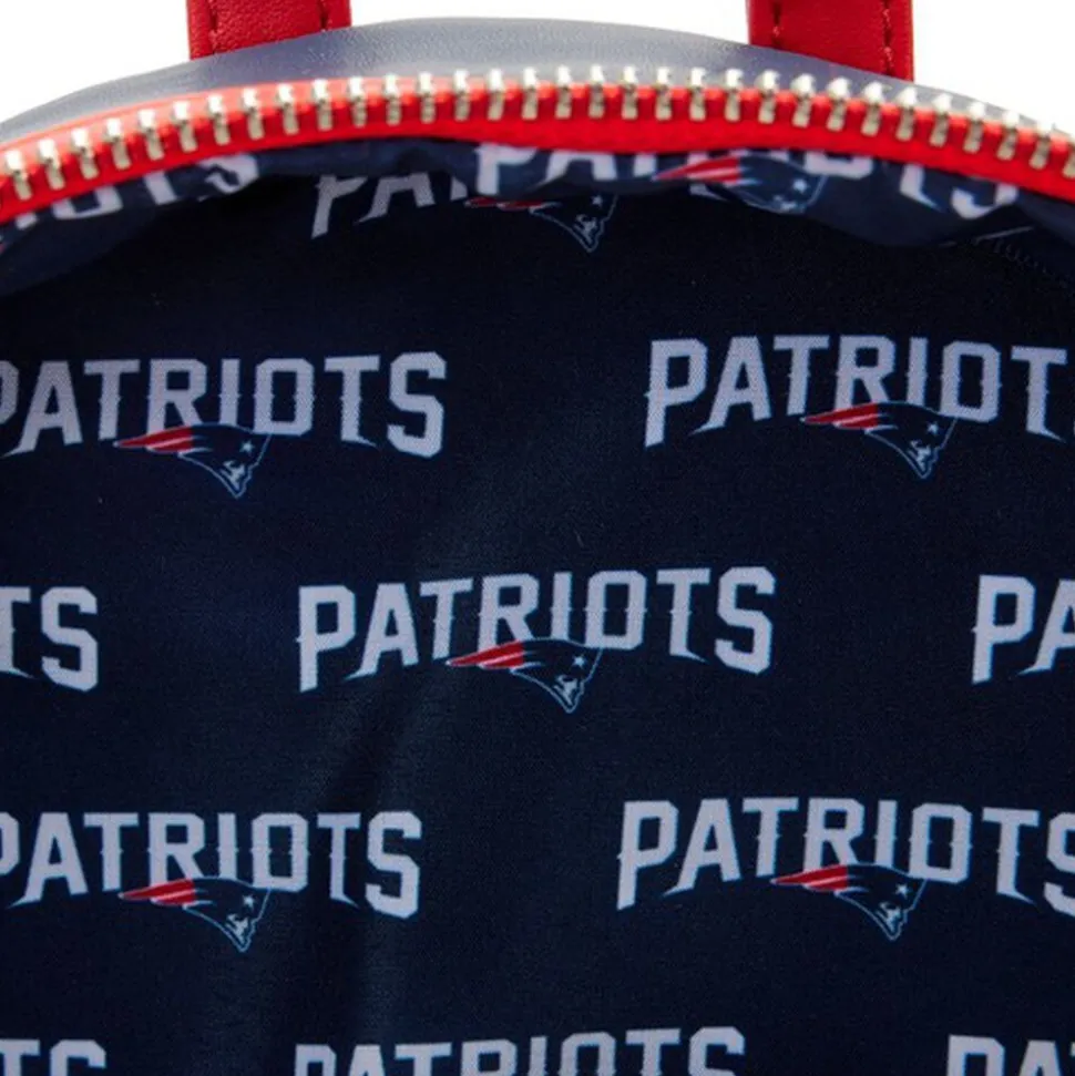 NFL Mini Backpacks< New England Patriots Patches Mini Backpack
