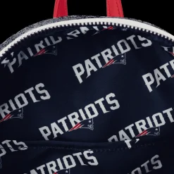 NFL Mini Backpacks< New England Patriots Sequin Mini Backpack
