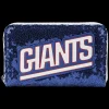 NFL Wallets< New York Giants Sequin Zip Around Wallet