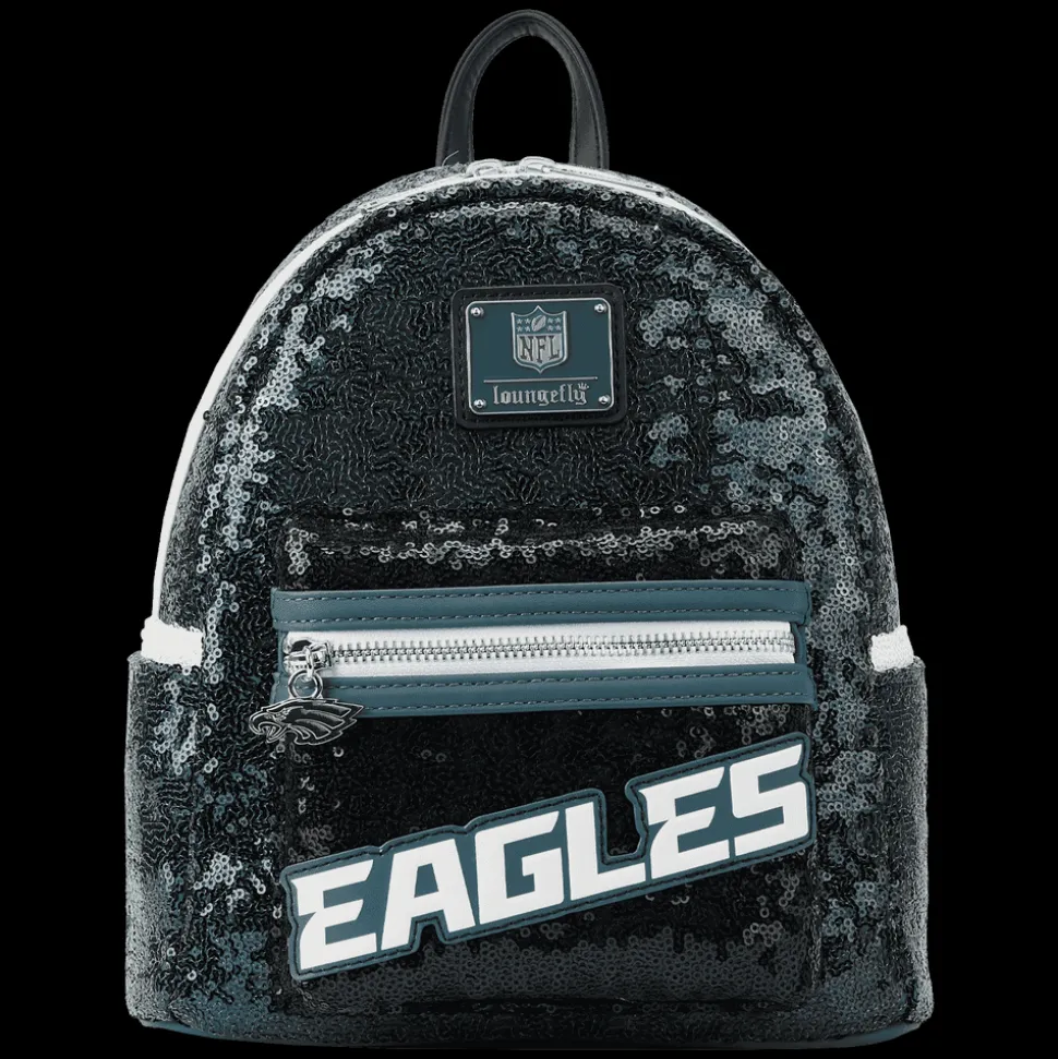 NFL Mini Backpacks< Philadelphia Eagles Sequin Mini Backpack