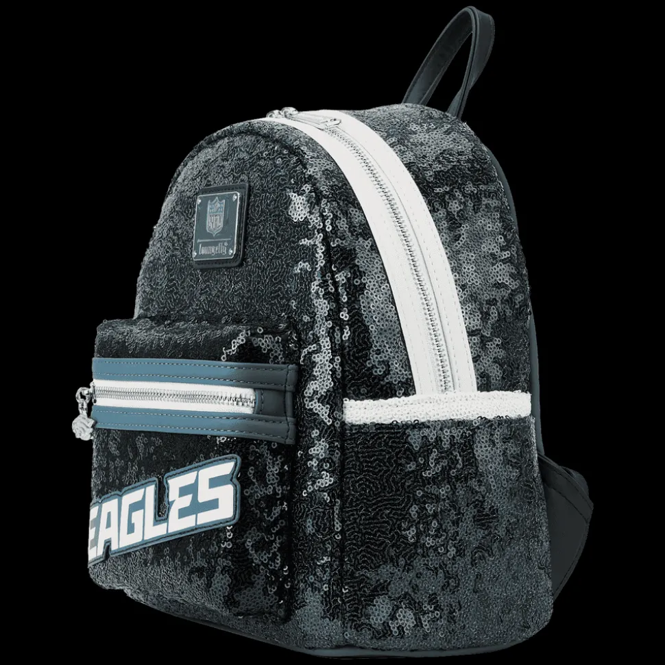 NFL Mini Backpacks< Philadelphia Eagles Sequin Mini Backpack