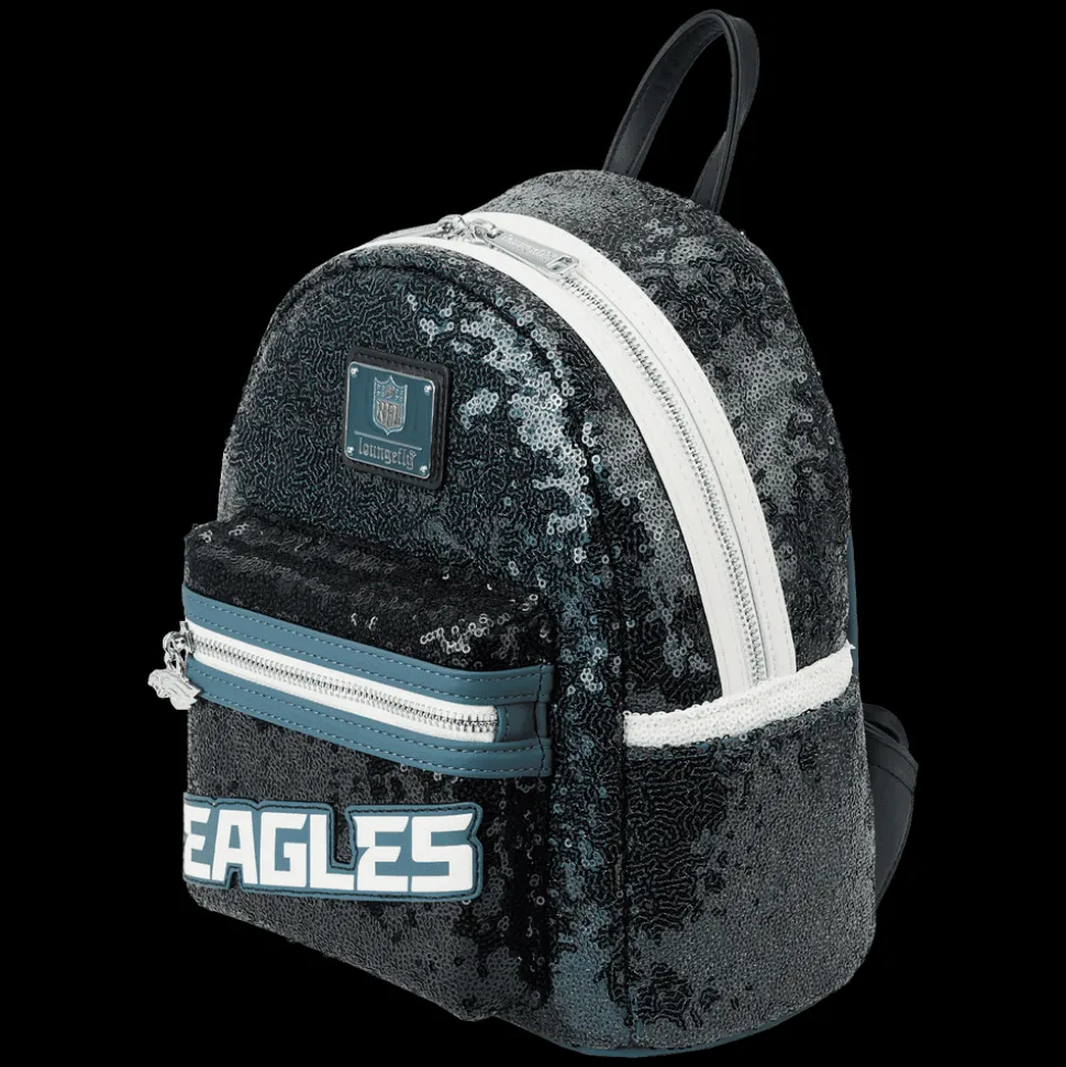 NFL Mini Backpacks< Philadelphia Eagles Sequin Mini Backpack
