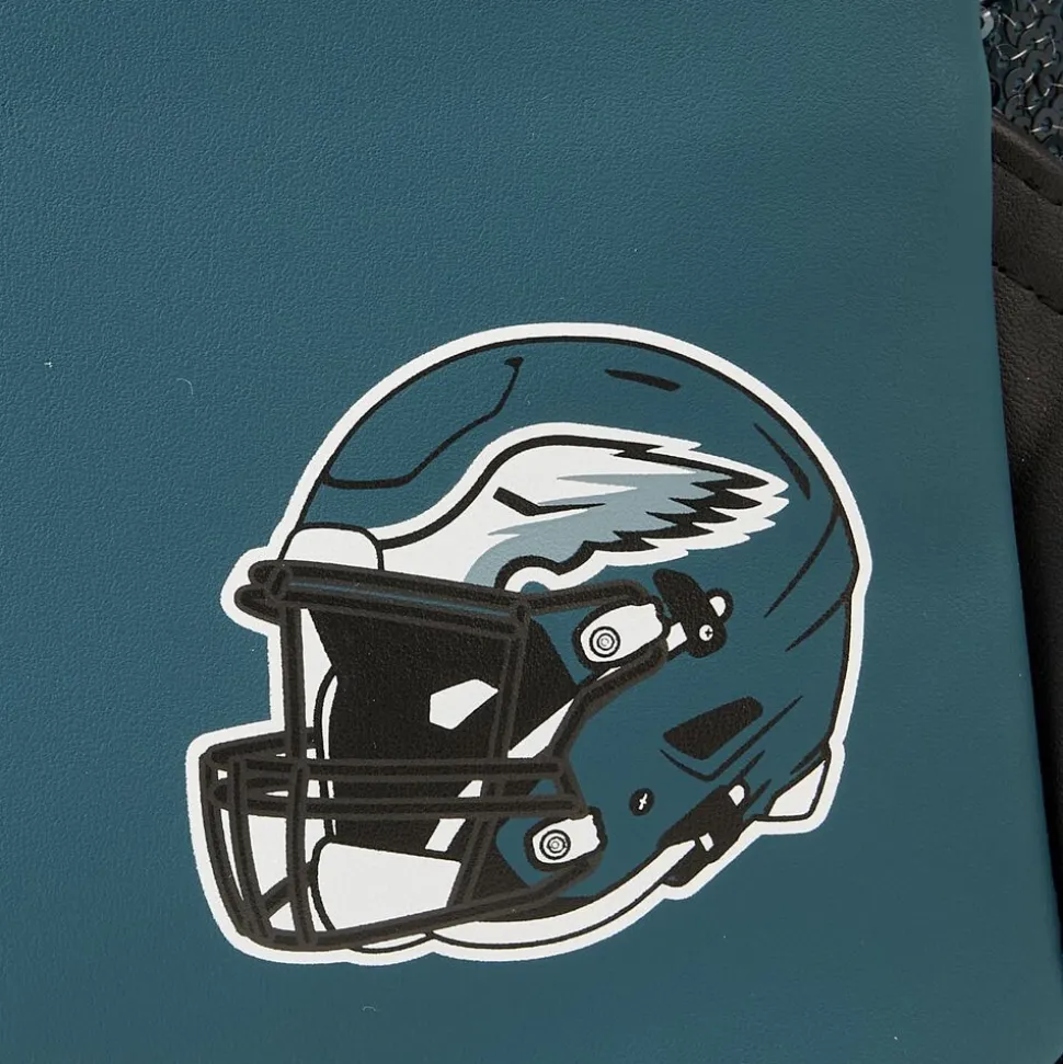 NFL Mini Backpacks< Philadelphia Eagles Sequin Mini Backpack