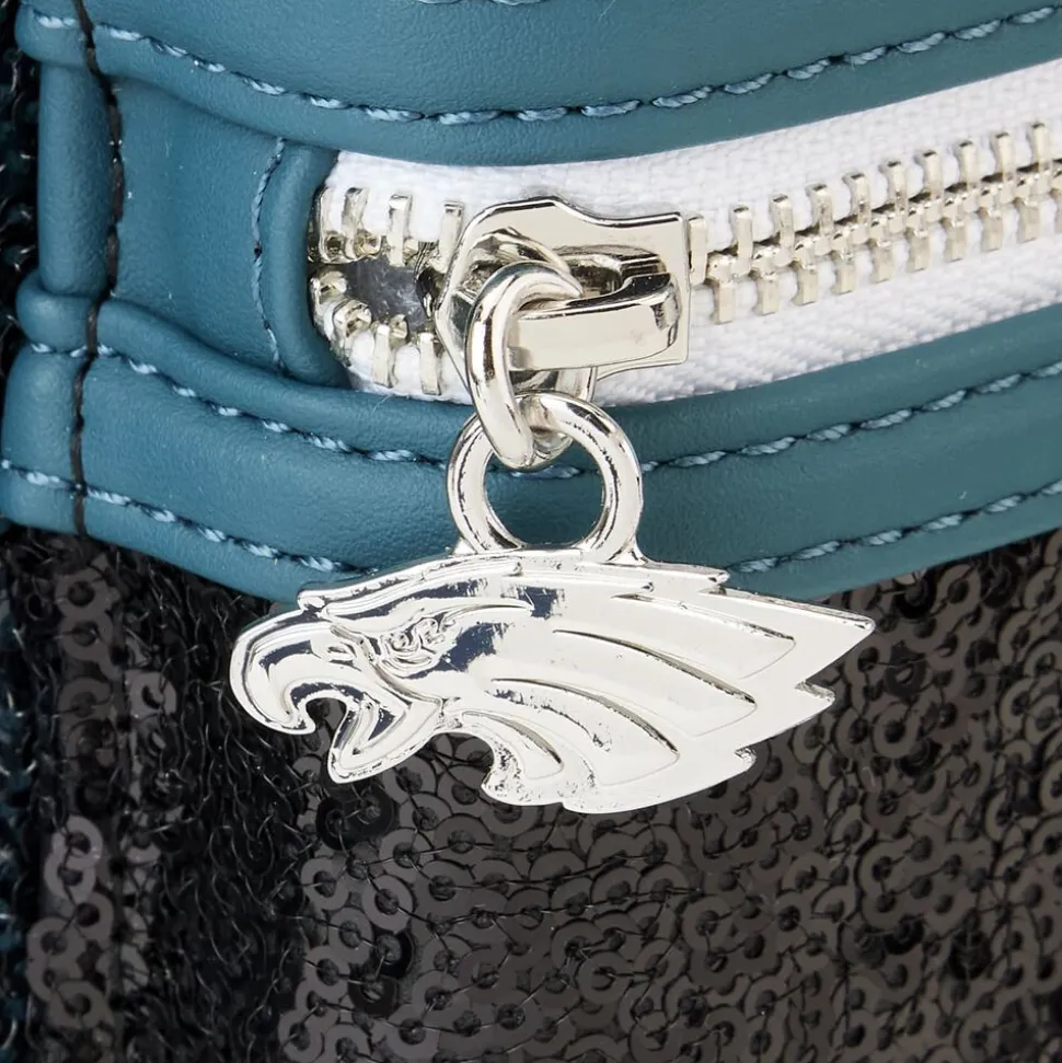 NFL Mini Backpacks< Philadelphia Eagles Sequin Mini Backpack