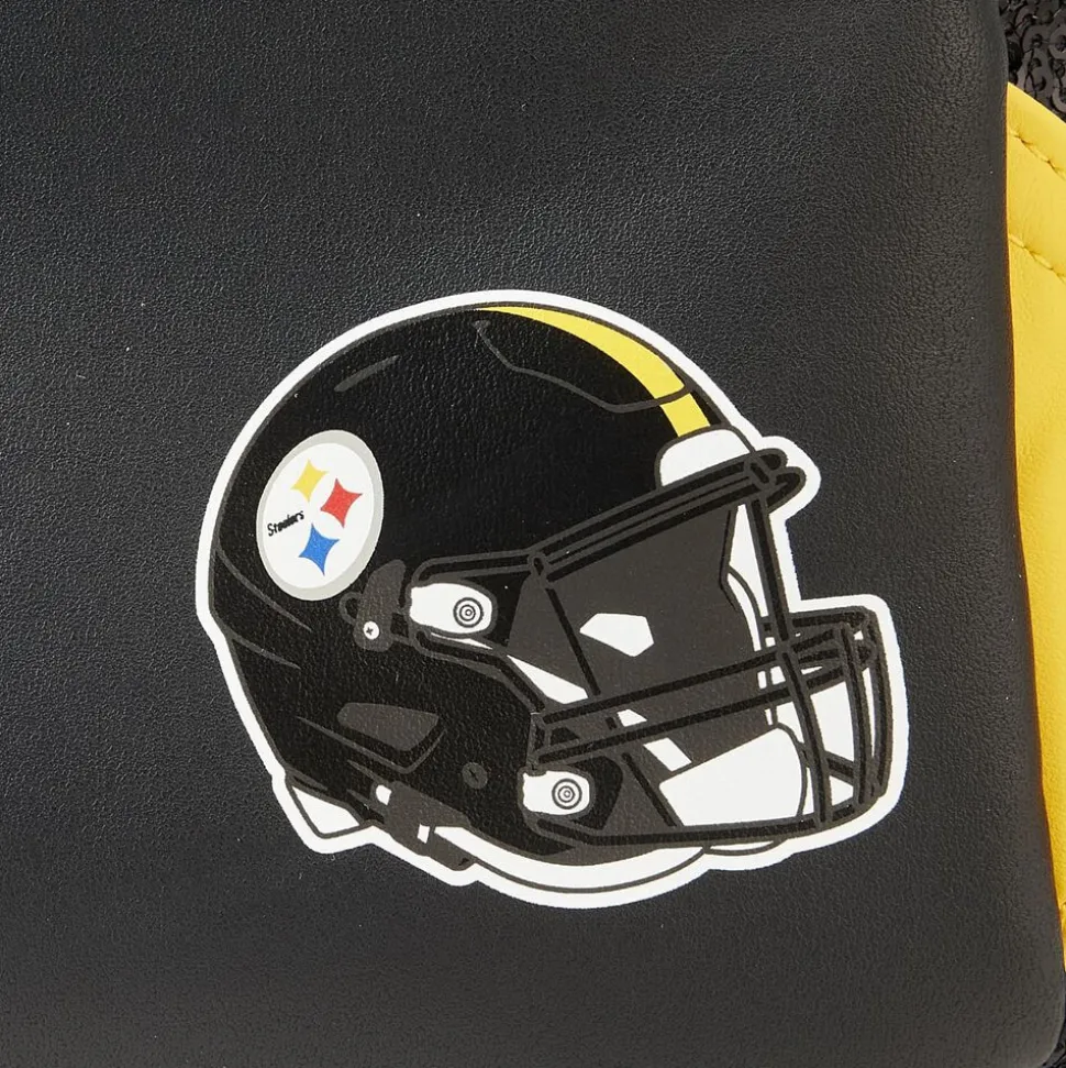 NFL Mini Backpacks< Pittsburgh Steelers Sequin Mini Backpack