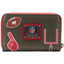 NFL Wallets< Tampa Bay Buccaneers Patches Zip Around Wallet